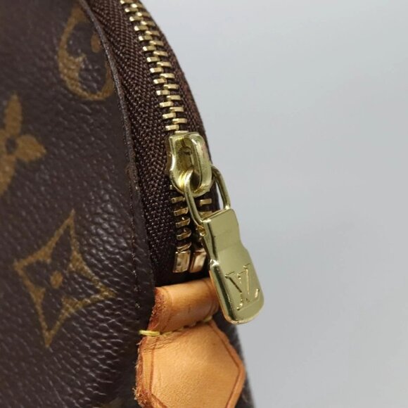 LOUIS VUITTON Monogram Pochette Cosmetic PM Cosmetic Pouch M47515 LV Auth 131212 - Picture 9 of 16